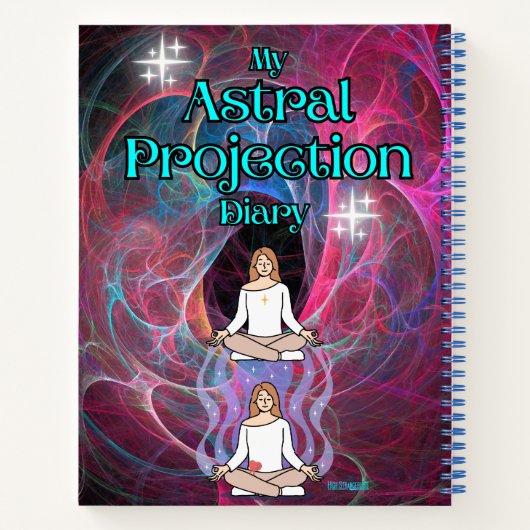 Astral Projection Diary Journal Notitieboek (Achterkant)
