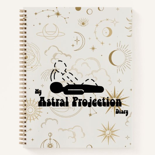 Astral Projection Diary Notitieboek (Voorkant)