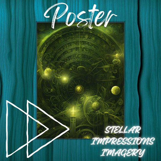 Astral Shimmer Poster