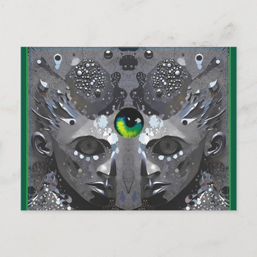 Astral Stonewalling - Ken Gage Art Briefkaart (Voorkant)