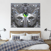 Astral Stonewalling - Ken Gage Art Canvas Afdruk (Insitu (Slaapkamer))