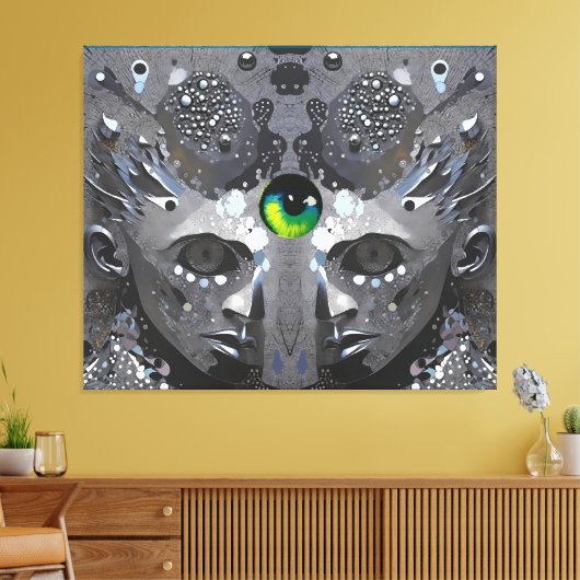 Astral Stonewalling - Ken Gage Art Canvas Afdruk (Insitu (Woonkamer))
