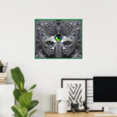 Astral Stonewalling - Ken Gage Kunst Poster (Thuiskantoor)