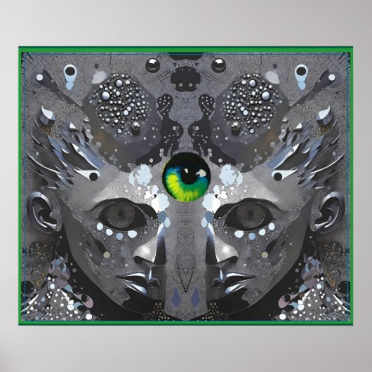 Astral Stonewalling - Ken Gage Kunst Poster (Voorkant)