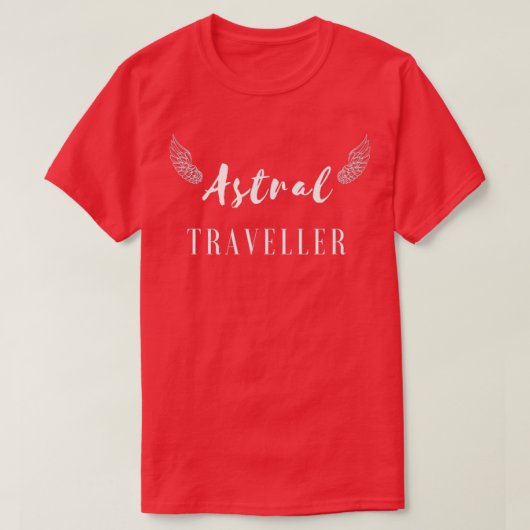 Astral Traveler wringt de oroterische aardprojecti T-shirt (Design voorkant)