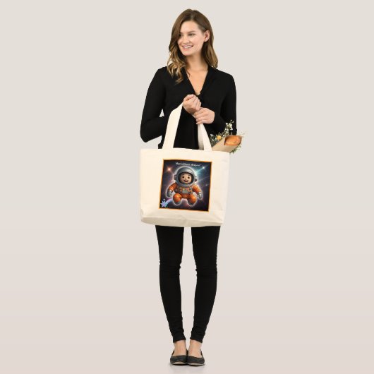 "Astral Traveller" Grote Tote Bag (Voorkant (model))