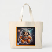 "Astral Traveller" Grote Tote Bag (Voorkant)