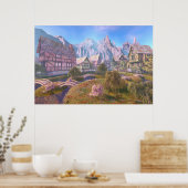 Astral Village Poster (Keuken)