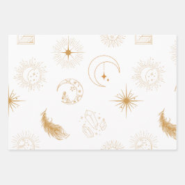 Astrale ascendantie inpakpapier vel