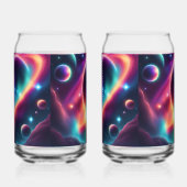 Astrale bloei blikvorm glas (Links)