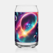 Astrale bloei blikvorm glas (Achterkant)