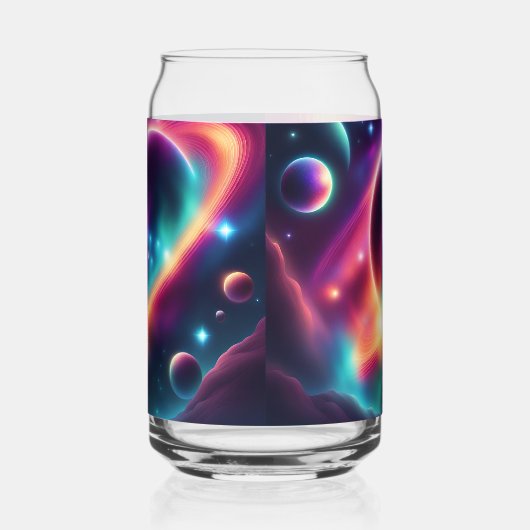 Astrale bloei blikvorm glas (Links)