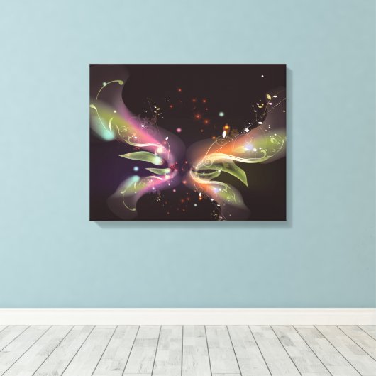 Astrale dromen canvas afdruk (Insitu (Houten vloer))