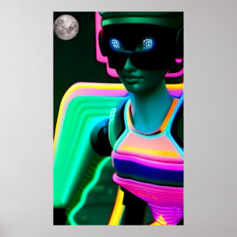 Astrale Glijder Poster