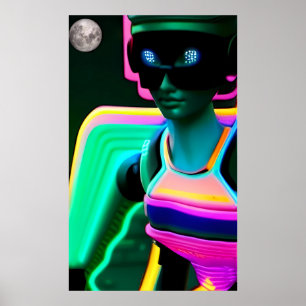 Astrale Glijder Poster