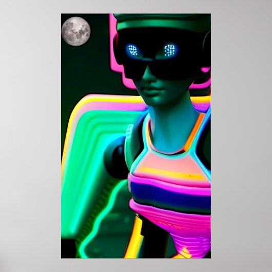 Astrale Glijder Poster (Voorkant)