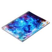 astrale glitter notitieboek (Linkerzijde)