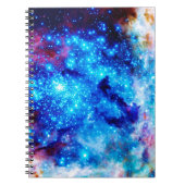 astrale glitter notitieboek (Voorkant)