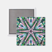 Astrale Kaleidoscoop Magneet (Voorkant / Achterkant)