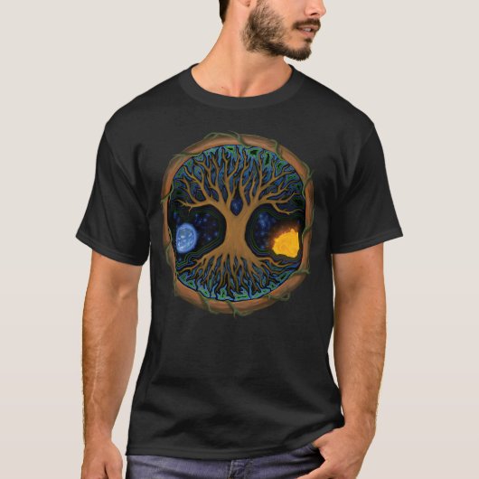 Astrale levensboom t-shirt (Voorkant)
