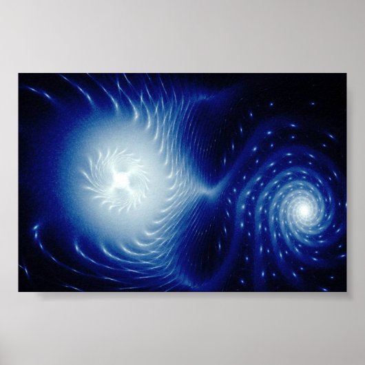 astrale lichtvormen - de kosmische flux poster (Voorkant)