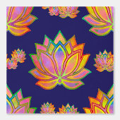 Astrale Lotus Dromen Behang (Voorkant)