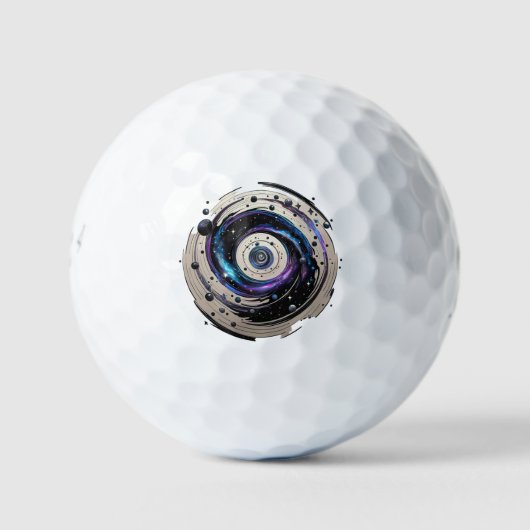 Astrale pracht golfballen (Voorkant)