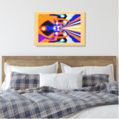 Astrale profectie canvas afdruk (Insitu (Slaapkamer))