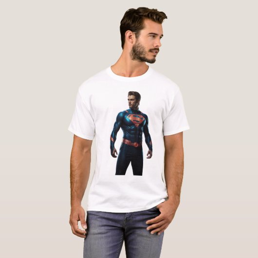 Astrale projectie superheld t-shirt (Voorkant volledig)