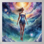 Astrale Reis OBE Lucide Droom Betekenis Droom Poster (Voorkant)