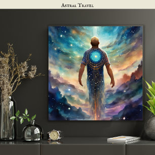 Astrale reizen OBE Lucid Dreamer Dream Betekenis Poster