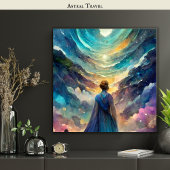 Astrale reizen OBE Lucid Dreamer Dream Betekenis Poster