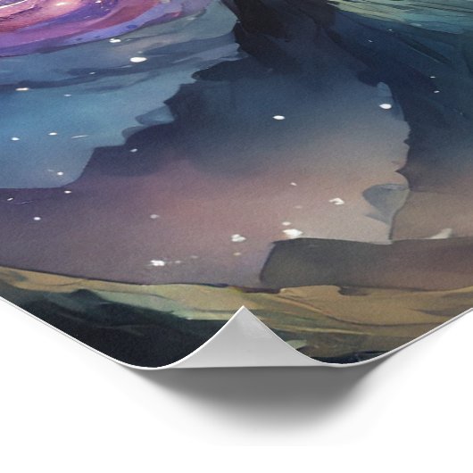 Astrale reizen OBE Lucid Dreamer Dream Betekenis Poster (Hoek)