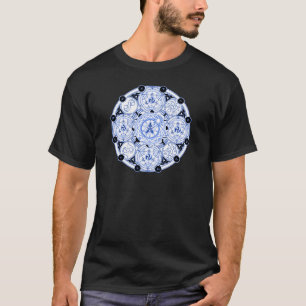 Astrale Spirituele cirkel T-shirt