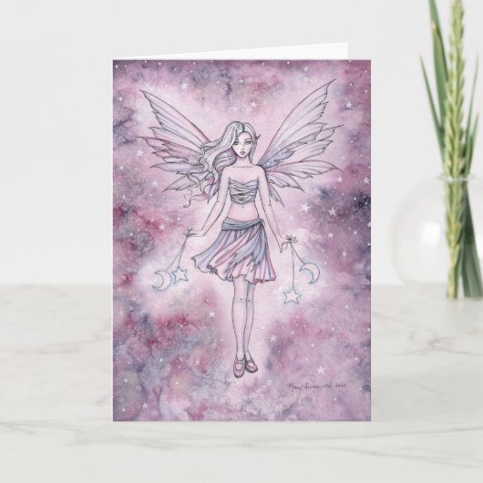 Astralina Fairy Illustratie door Molly Harrison Kaart (Voorkant)