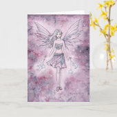 Astralina Fairy Illustratie door Molly Harrison Kaart (Gele Bloem)