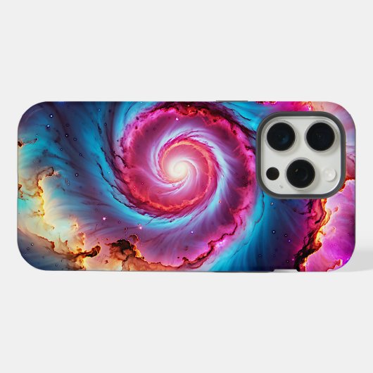 "Astralis" - Nebula en sterrenstelsels iPhone Hoesje (Achterkant horizontaal)