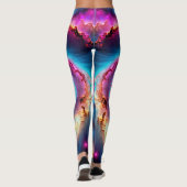 "Astralis" - Nebula en sterrenstelsels Leggings (Achterkant)