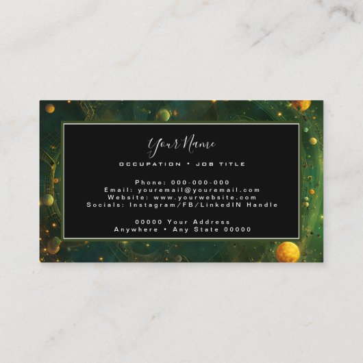 Astralon Drift Visitekaartje (Achterkant)