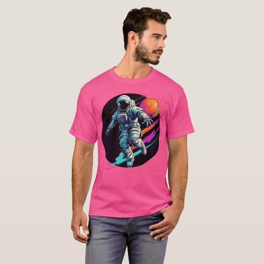 astranaute t-shirt (Voorkant volledig)