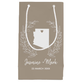 Astrandkaartenbestemmingstrouwfeesten voor Arizona Klein Cadeauzakje