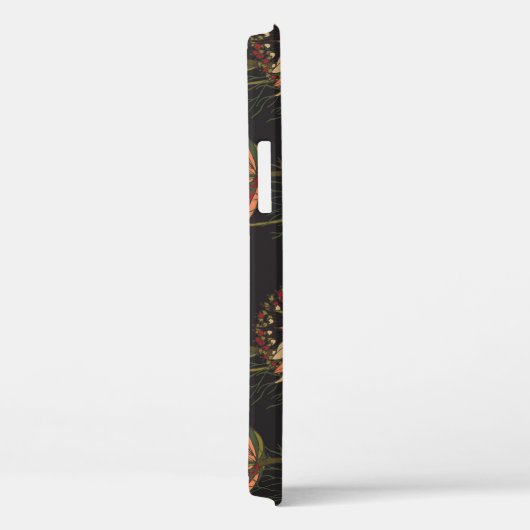 Astrantiabloemen: bloemenweefsel. Case-Mate iPhone case (Achterkant / Rechts)