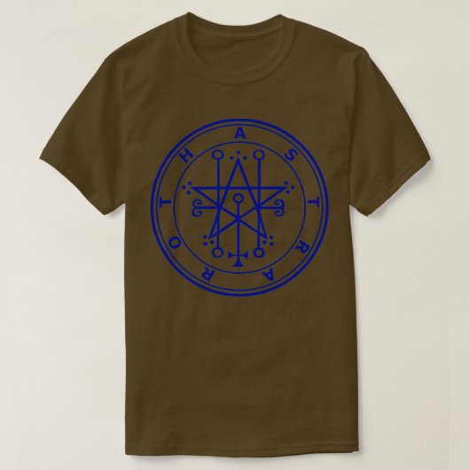 Astraroth-onderricht wiskundige wetenschappen en H T-shirt (Design voorkant)