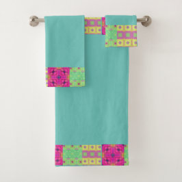 Astratto geometrico bad handdoek