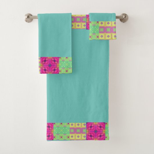 Astratto geometrico bad handdoek (Insitu)