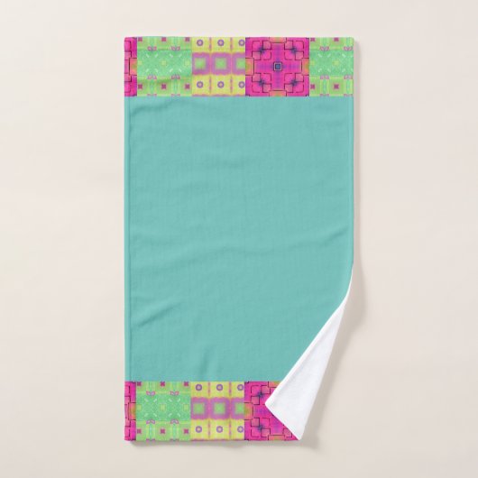 Astratto geometrico bad handdoek (Handdoek)