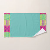 Astratto geometrico bad handdoek (Handdoek)