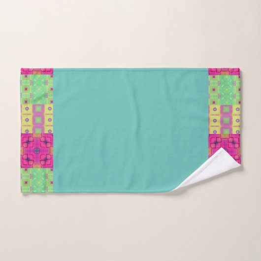 Astratto geometrico bad handdoek (Handdoek)