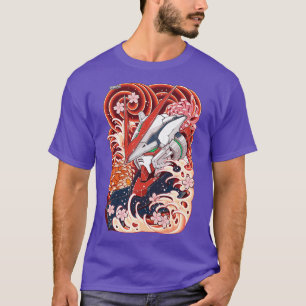 Astray Red lijst gundam tattoo T-shirt