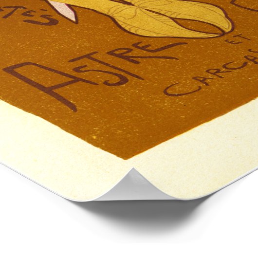 Astre Cola Jean D Arc Theater Art Georges de Feure Poster (Hoek)